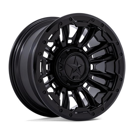 XD XD870 BOMBER 20x9 1 6x135/6x139.7 MATTE BLACK W/ G-BLK RING