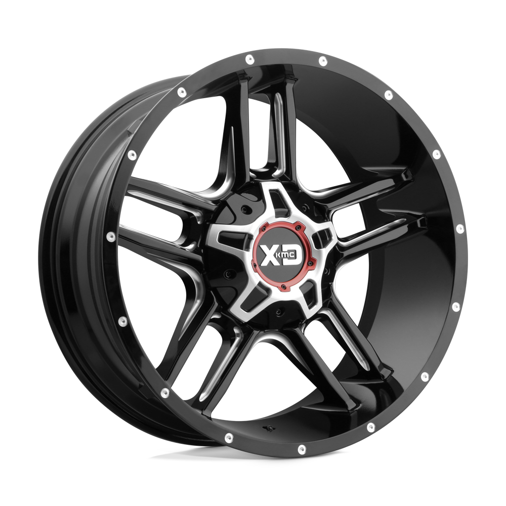 Xd 839 CLAMP - 20x9 0mm 6x135/6x139.7 GLOSS BLACK MILLED Wheel | XD83929067300