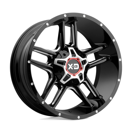 Xd 839 CLAMP - 20x9 0mm 6x135/6x139.7 GLOSS BLACK MILLED Wheel | XD83929067300
