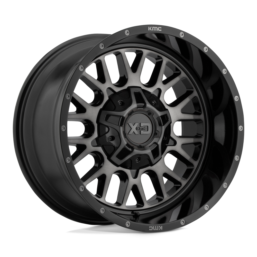 Xd 842 SNARE - 20x9 18mm 6x114.3/6x139.7 GLOSS BLACK W/ GRAY TINT Wheel | XD84229070318