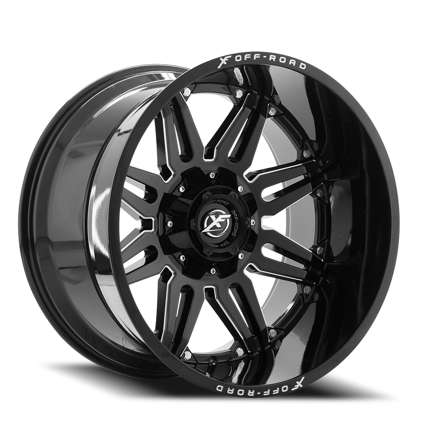 XF OFF-ROAD XF-204 24X14 -76 5X150/5X139.7 MATTE BLACK