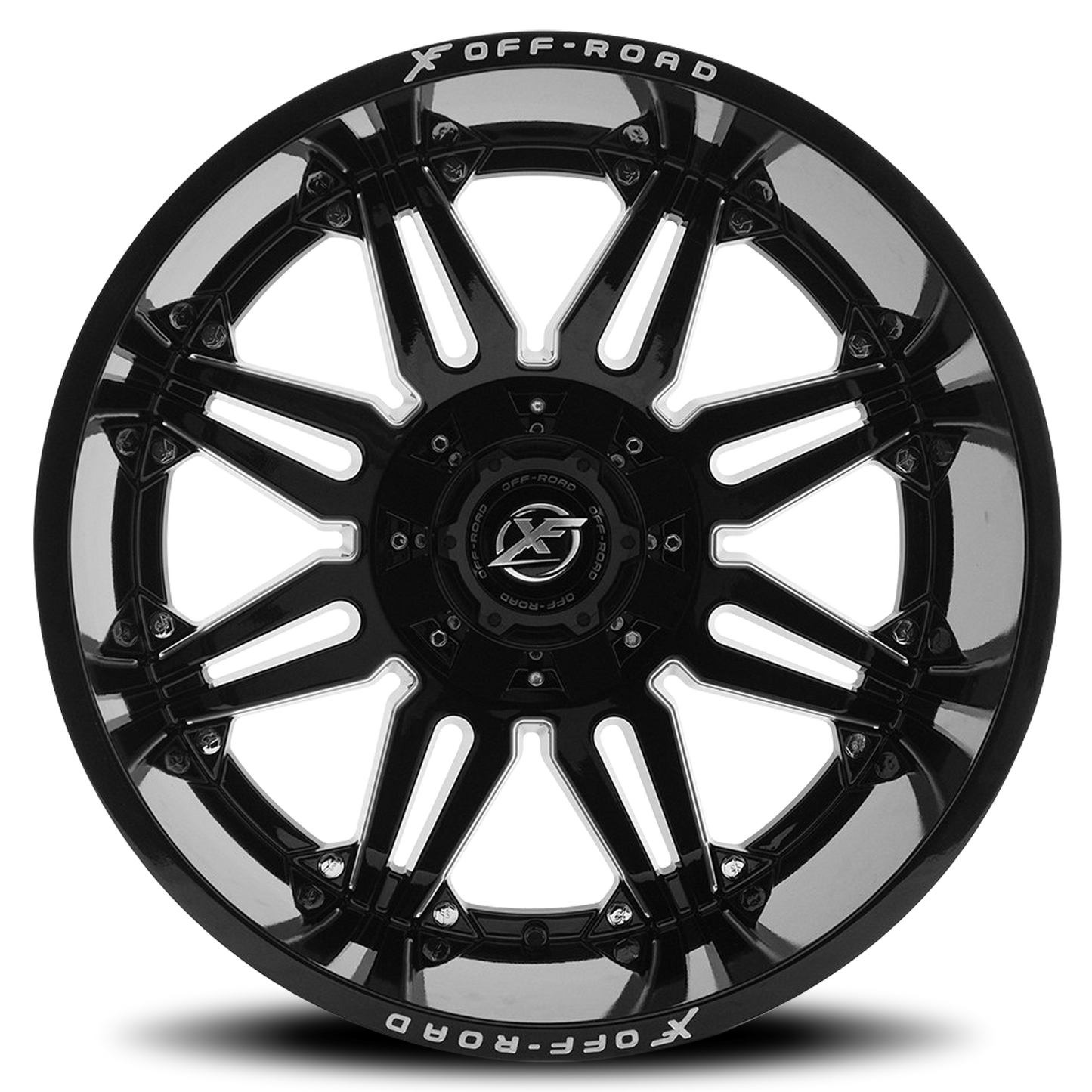 XF OFF-ROAD XF-204 24X14 -76 5X150/5X139.7 MATTE BLACK