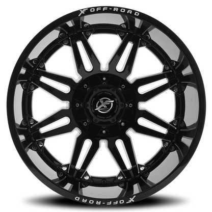 XF OFF-ROAD XF-204 24X14 -76 5X150/5X139.7 MATTE BLACK