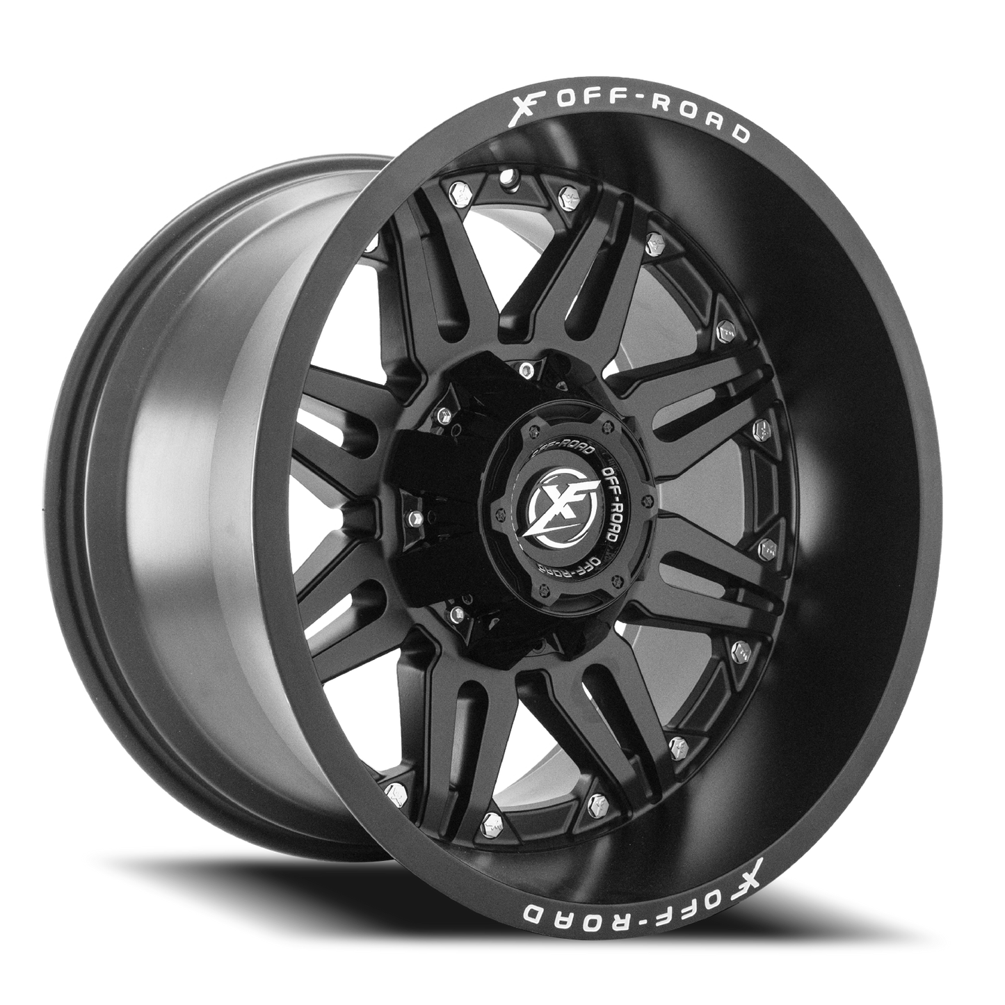 XF OFF-ROAD XF-204 18X9 -12 6X135/6X139.7 MATTE BLACK