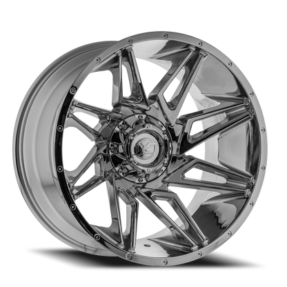 XF OFF-ROAD XF-218 20X10 -12 5X127/5X139.7 CHROME