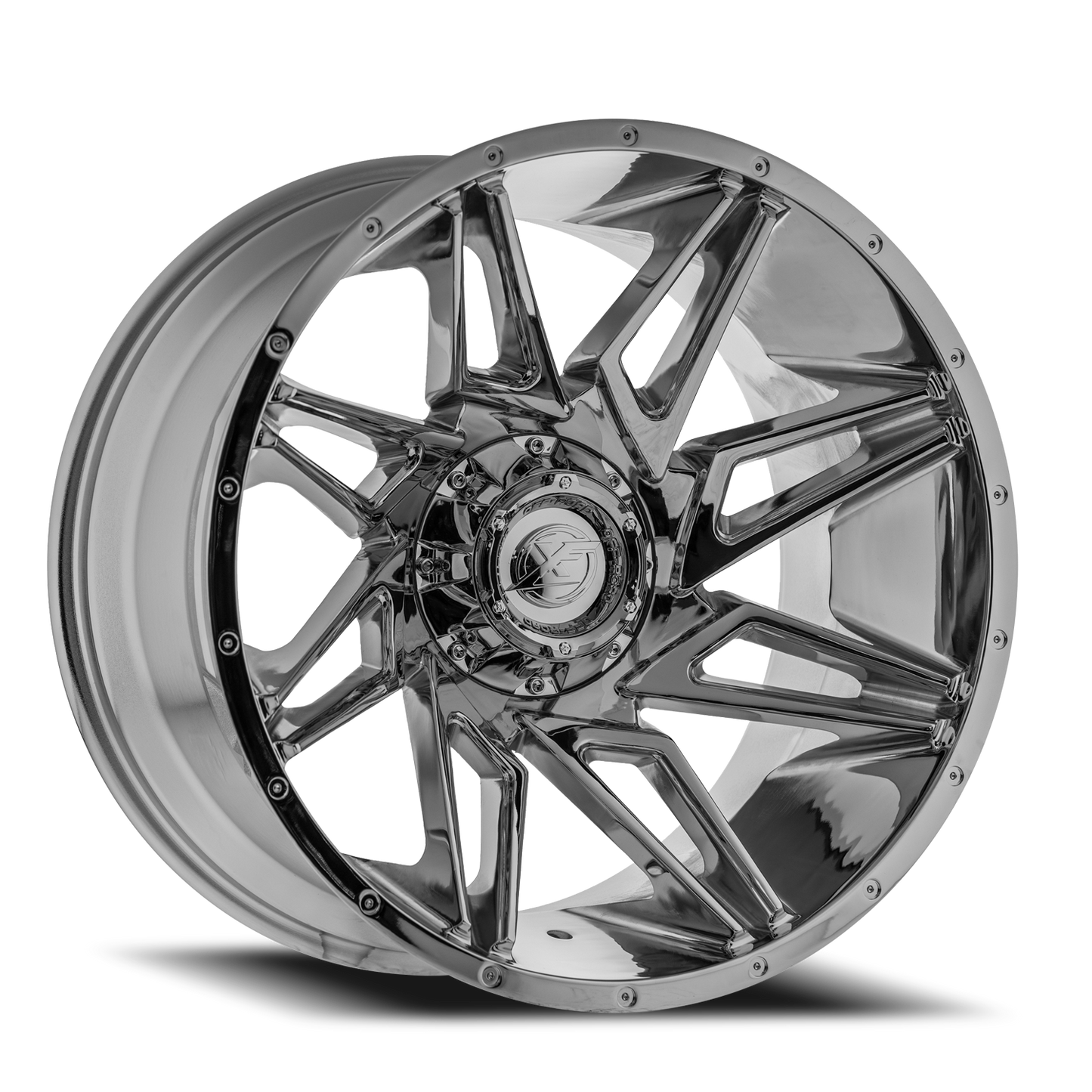 XF OFF-ROAD XF-218 22X12 -44 5X139.7/5X150 CHROME