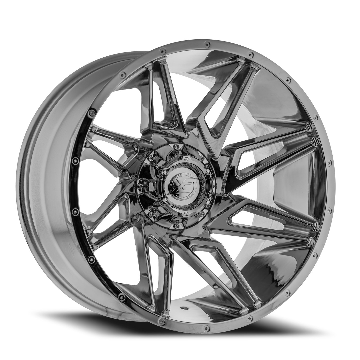 XF OFF-ROAD XF-218 20X10 -24 5X127/5X139.7 CHROME