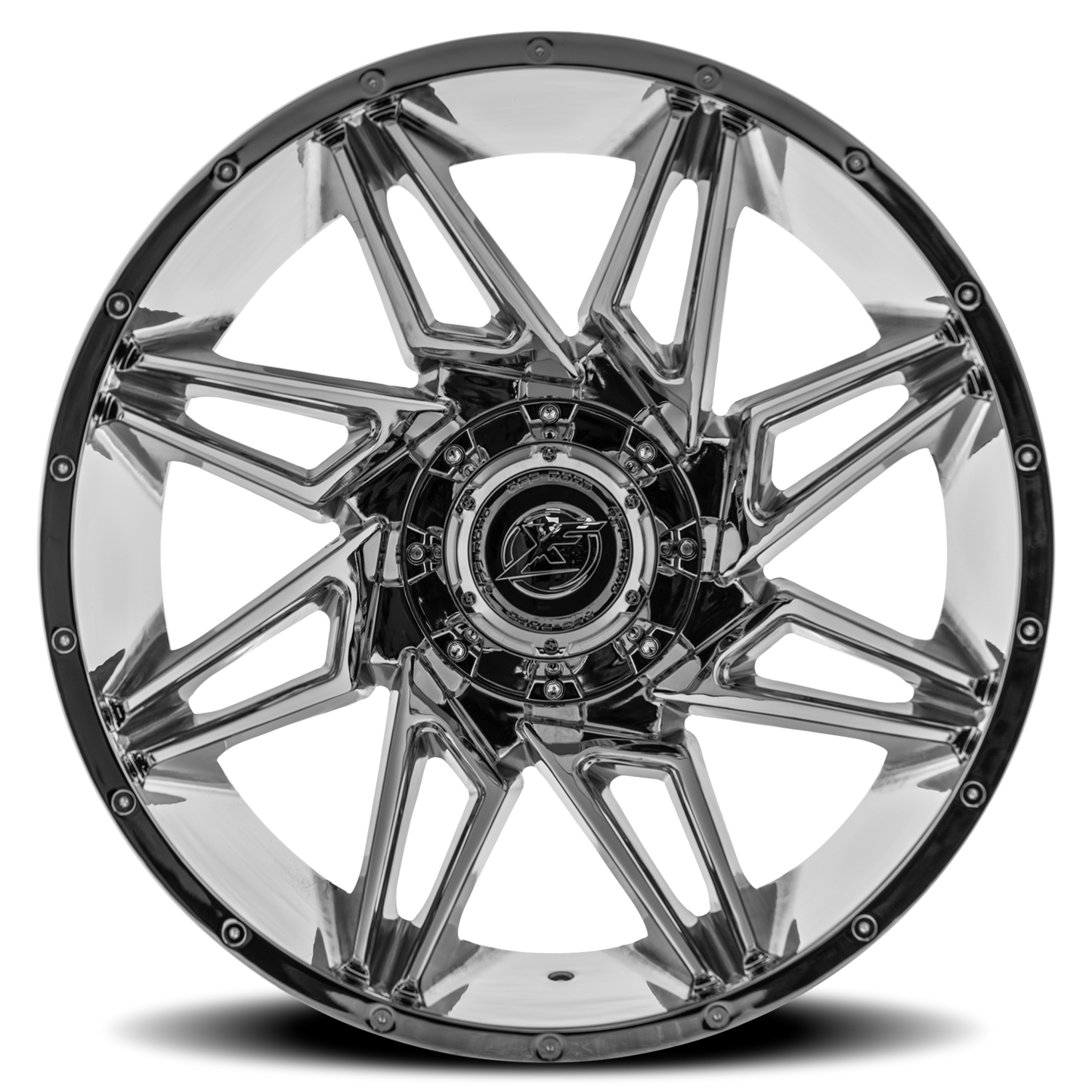 XF OFF-ROAD XF-218 20X10 -12 5X127/5X139.7 CHROME