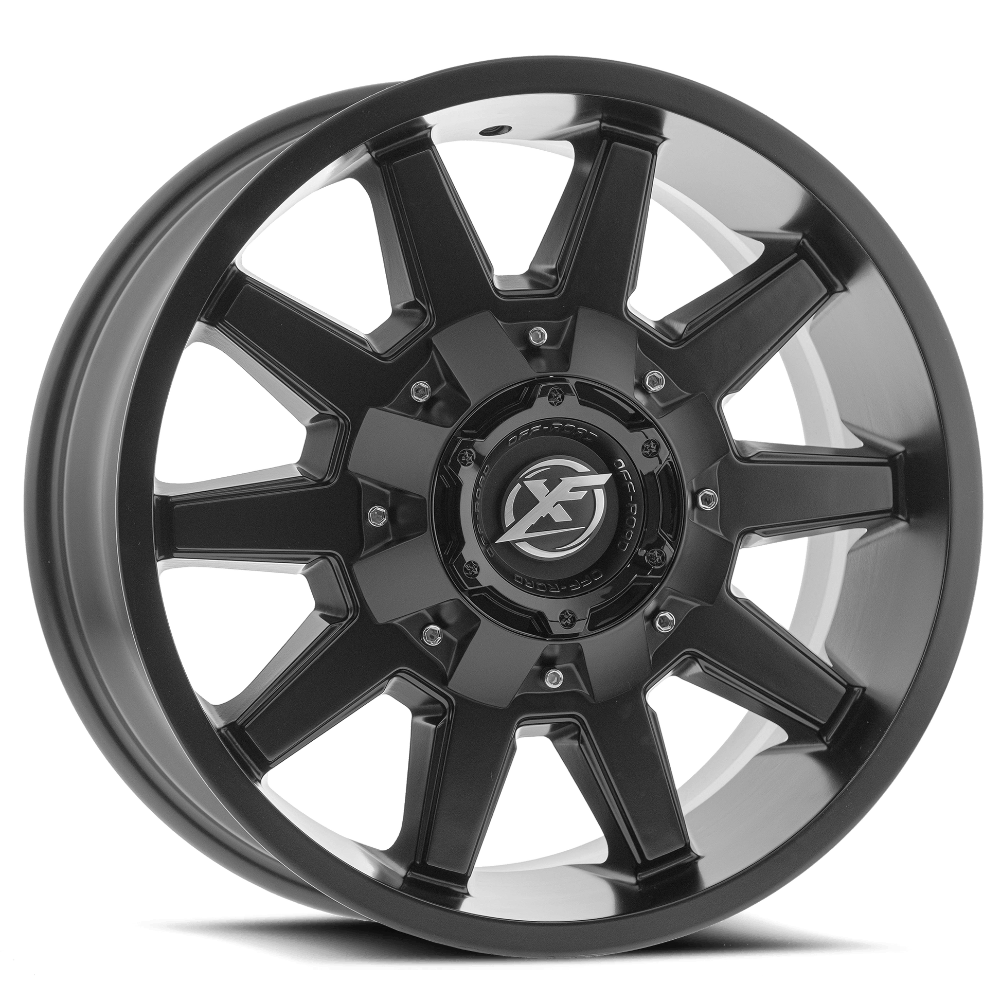 XF OFF-ROAD XF-219 17X9 0 5X127/5X139.7 MATTE BLACK