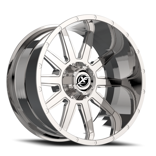 XF OFF-ROAD XF-219 20X12 -44 5X127/5X139.7 CHROME