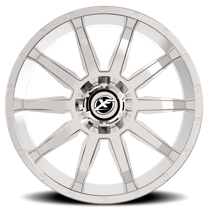XF OFF-ROAD XF-219 20X10 -12 5X139.7/5X150 CHROME