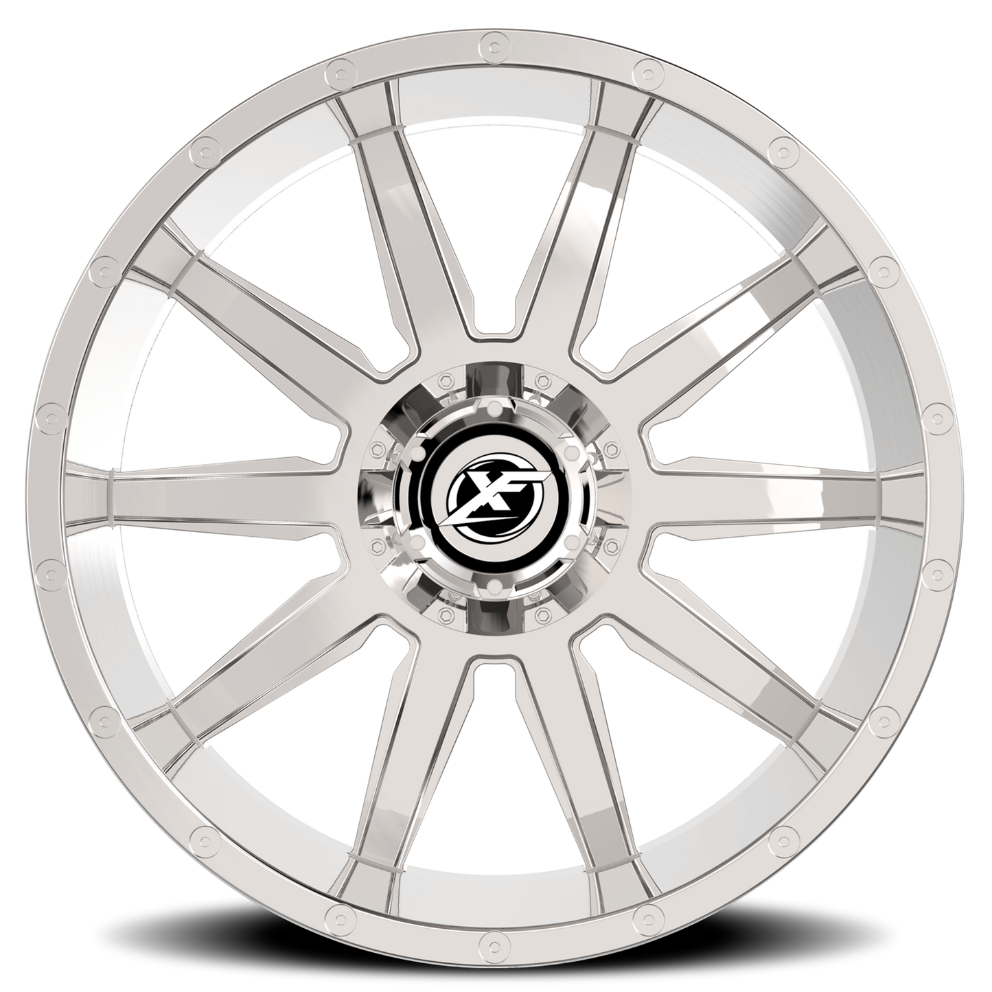 XF OFF-ROAD XF-219 20X12 -44 5X127/5X139.7 CHROME