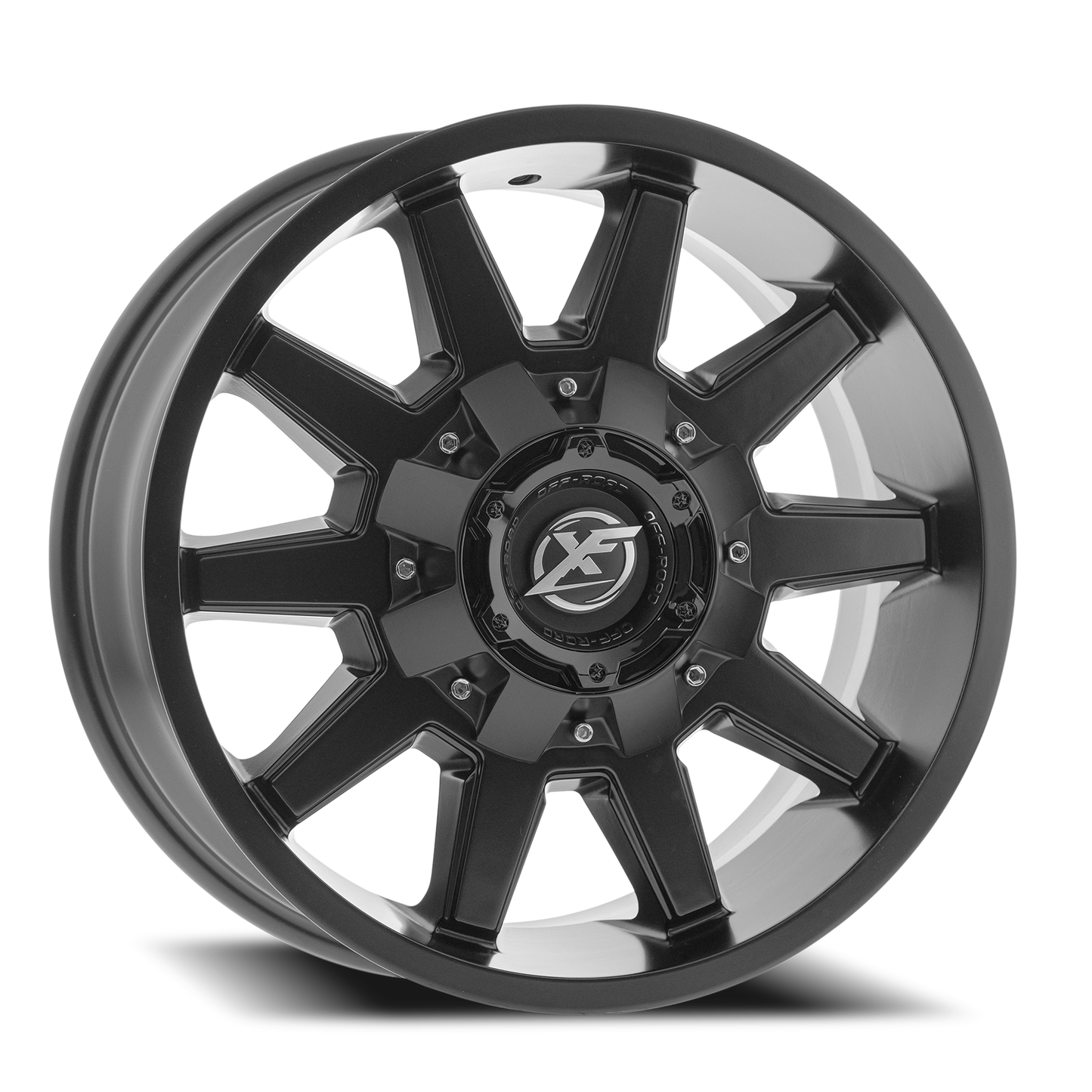 XF OFF-ROAD XF-219 17X9 0 8X165.1/8X170 MATTE BLACK