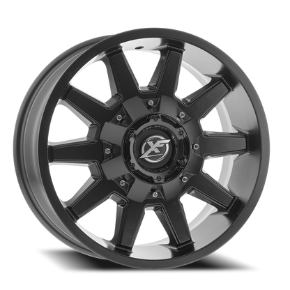 XF OFF-ROAD XF-219 17X9 0 8X165.1/8X180 MATTE BLACK