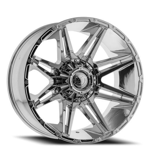 XF OFF-ROAD XF-220 20X12 -44 6X135/6X139.7 CHROME