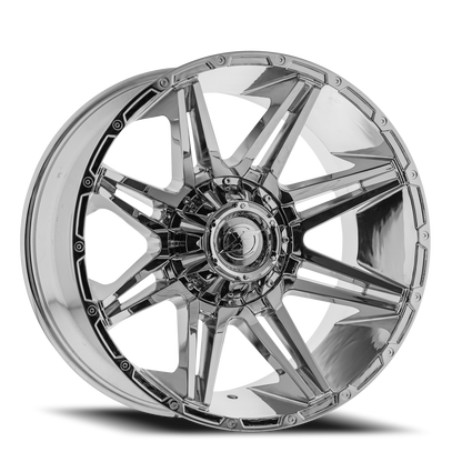 XF OFF-ROAD XF-220 20X12 -44 8X170/8X165.1 CHROME