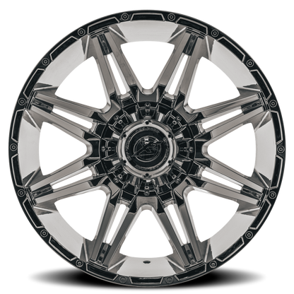 XF OFF-ROAD XF-220 22X12 -44 8X165.1/8X170 CHROME