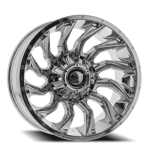 XF OFF-ROAD XF-224 22X12 -44 6X135/6X139.7 CHROME