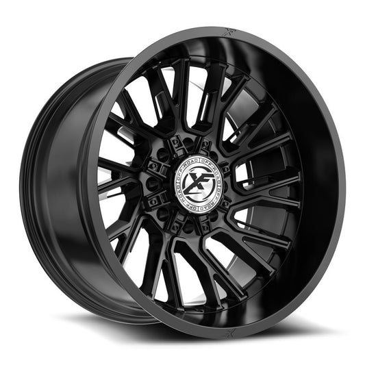 XF OFF-ROAD XF-230 20X10 -24 BLANK 8X SATIN BLACK