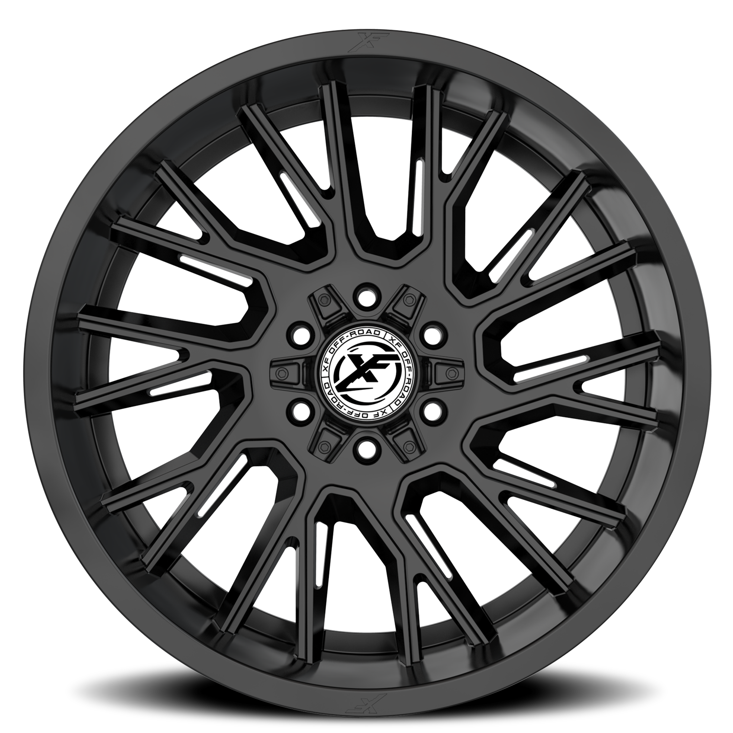 XF OFF-ROAD XF-230 20X9 12 8X165.1/8X180 SATIN BLACK