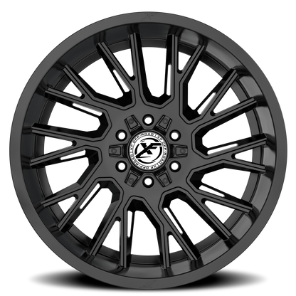 XF OFF-ROAD XF-230 22X10 -18 8X165.1/8X170 SATIN BLACK