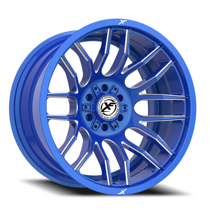 XF OFF-ROAD XF-232 26X14 -76 5X127/5X139.7 ANODIZED BLUE & MILLED