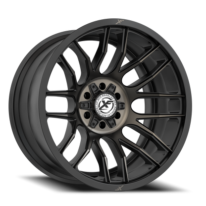 XF OFF-ROAD XF-232 20X9 0 5X127/5X139.7 SATIN BLACK & BRONZE MACHINED DOUBLE DARK TINT