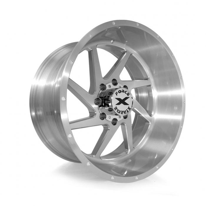 Xtreme Force XF-6 24x14 -76 8x170 Full Brushed (right)