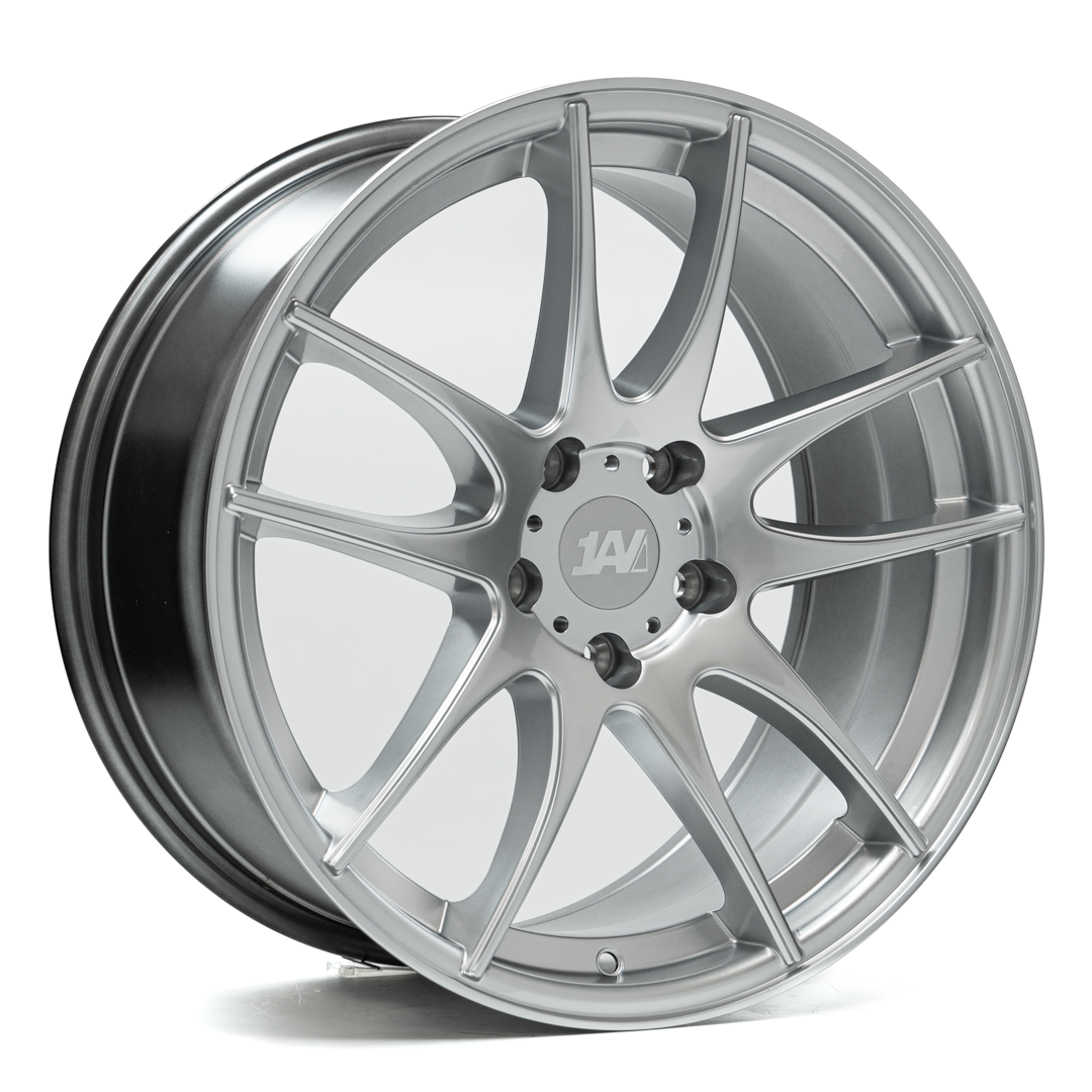 1AV ZX14 18x8.5 38 5x108 SILVER