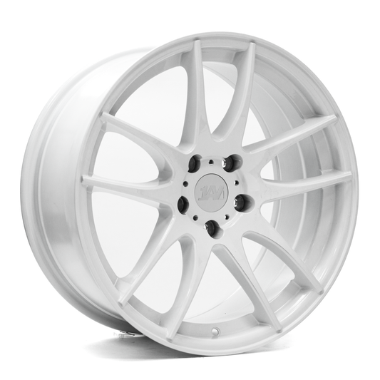 1AV ZX14 18x8.5 38 5x100 WHITE