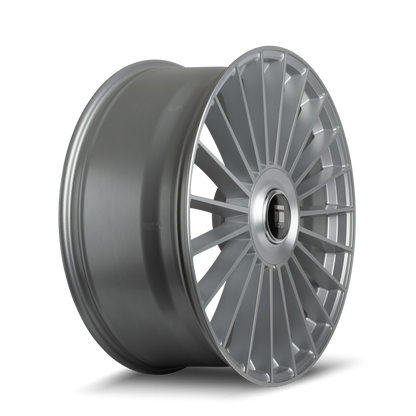 TOUREN TR10 - 22x9 35mm 5x114.3, 5x127 SATIN SILVER MACHINED Wheel | 3610-22956S35