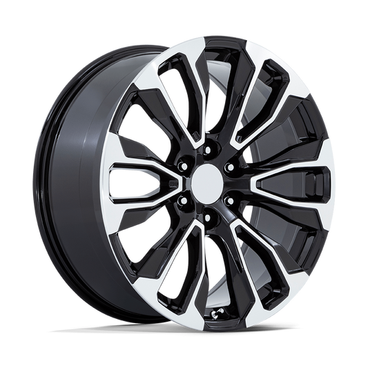 PERFORMANCE REPLICAS PR211 24X10 31 6X139.7/6X5.5 Gloss Black Machined Face
