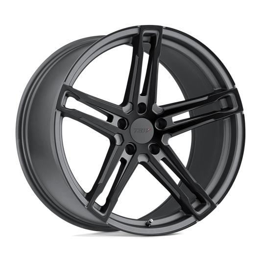 Tsw MECHANICA - 20x8.5 40mm 5x114.3 MATTE GUNMETAL W/ M-BLACK FACE Wheel | 2085MEC405114M76
