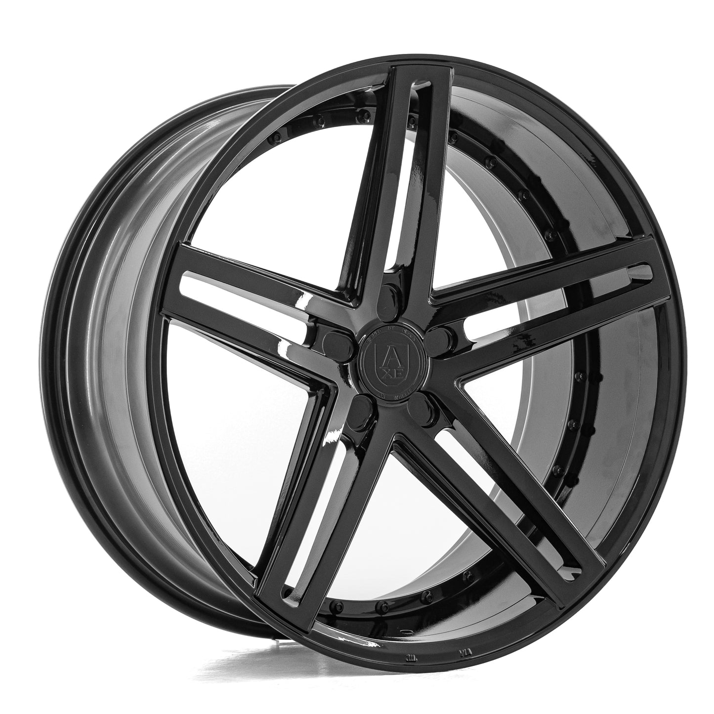 AXE EX20 22x10.5 25 5x108 GLOSS BLACK