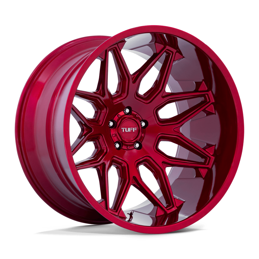 Tuff T3B 24X14 -72 5X127/5X5.0 CANDY RED