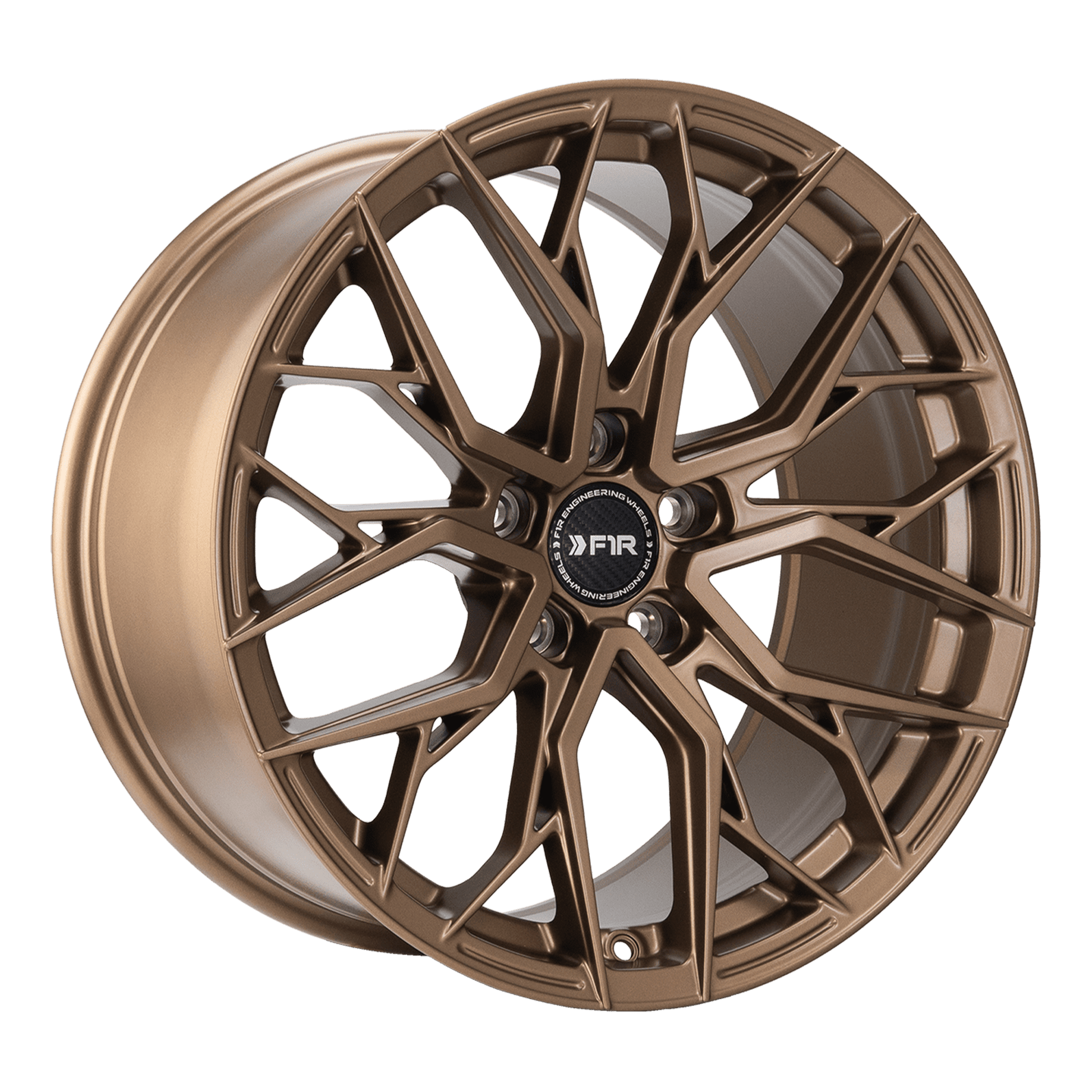 F1R FS3 - 18x8.5 38mm 5x114.3 (5x4.5) Matte Bronze Wheel | FS318855114BZ38