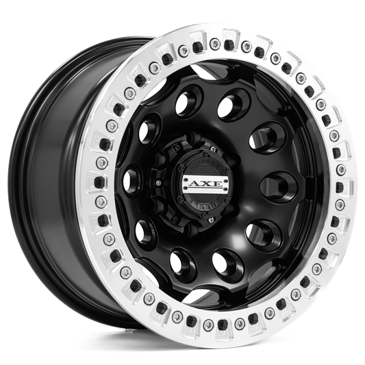 AXE CHAOS 17x9 -15 6x139.7 SATIN BLACK