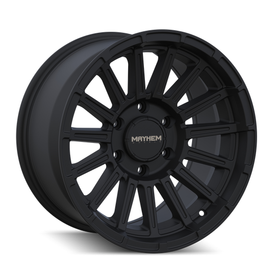 Mayhem 8309 Granite - 17x9 0mm 6x135 Black Wheel | 8309-7936B
