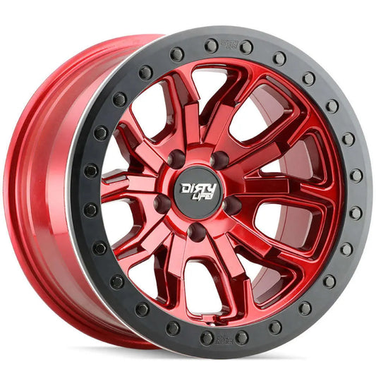 DIRTY LIFE DT-1 9303 17X9 -38 6x139.7 CRIMSON CANDY RED