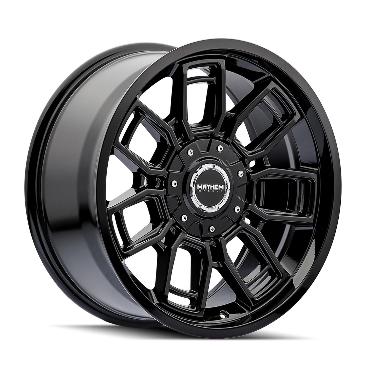 Mayhem 8118 Ordinance - 20x9 0mm 5x127, 5x139.7 Gloss Black Wheel | 8118-2952B