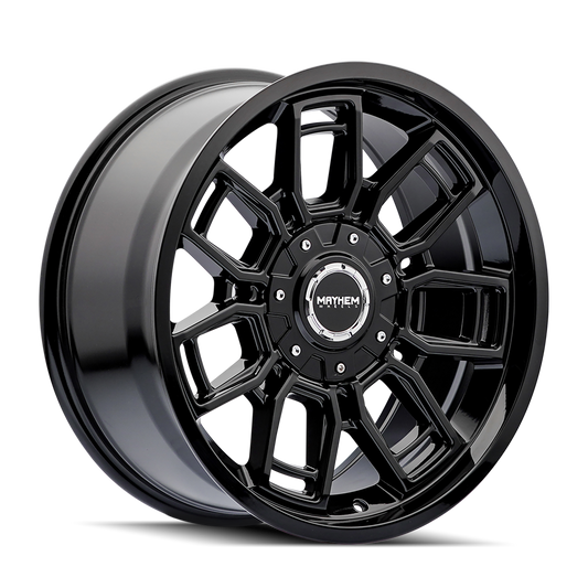 Mayhem 8118 Ordinance - 20x9 0mm 5x127, 5x139.7 Gloss Black Wheel | 8118-2952B