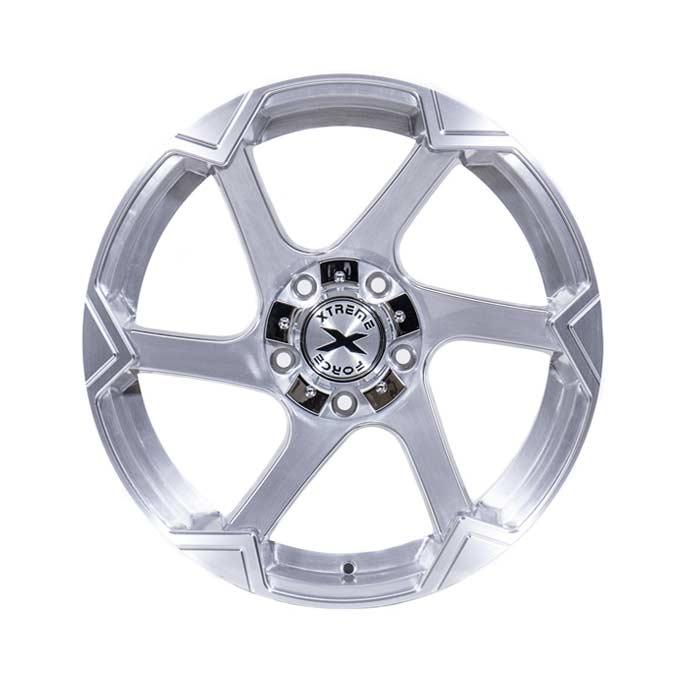 Xtreme Force XF-11 22x12 -51 5X127 (5x5)/5x139.7 (5x5.5) Full Brushed (right)
