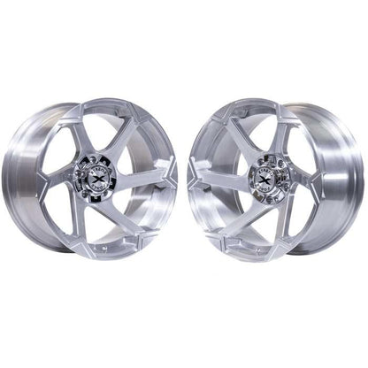 Xtreme Force XF-11 22x12 -51 5X127 (5x5)/5x139.7 (5x5.5) Full Brushed (right)