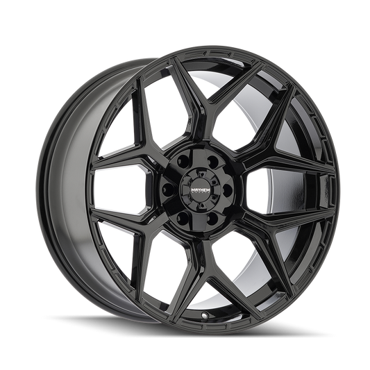 Mayhem 8119 Vanquish - 20x9 0mm 5x127, 5x139.7 Gloss Black Wheel | 8119-2952GB