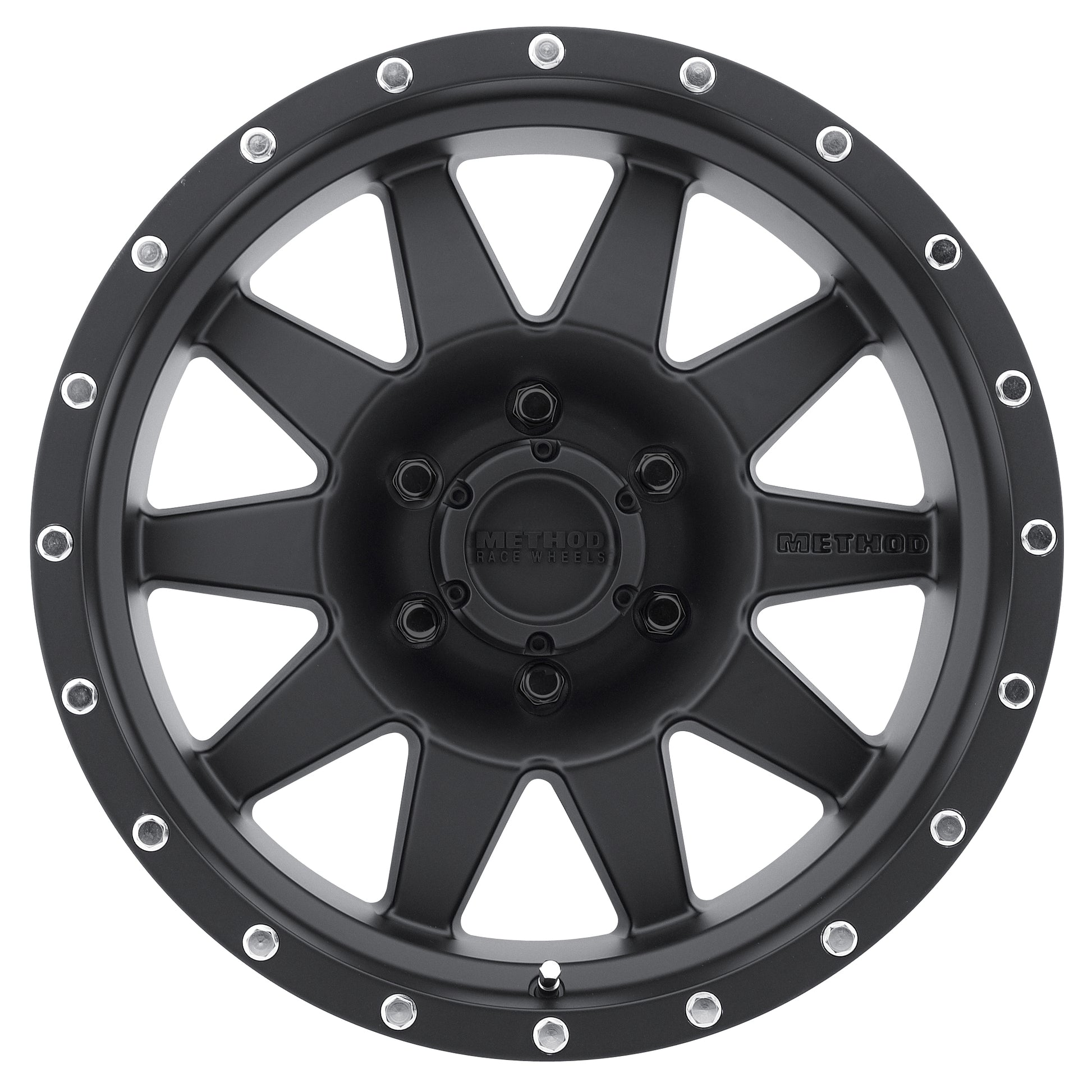 Method 301 15x7 6x139.7 (6x5.5) -6mm The Standard Matte Black MR30157060506N