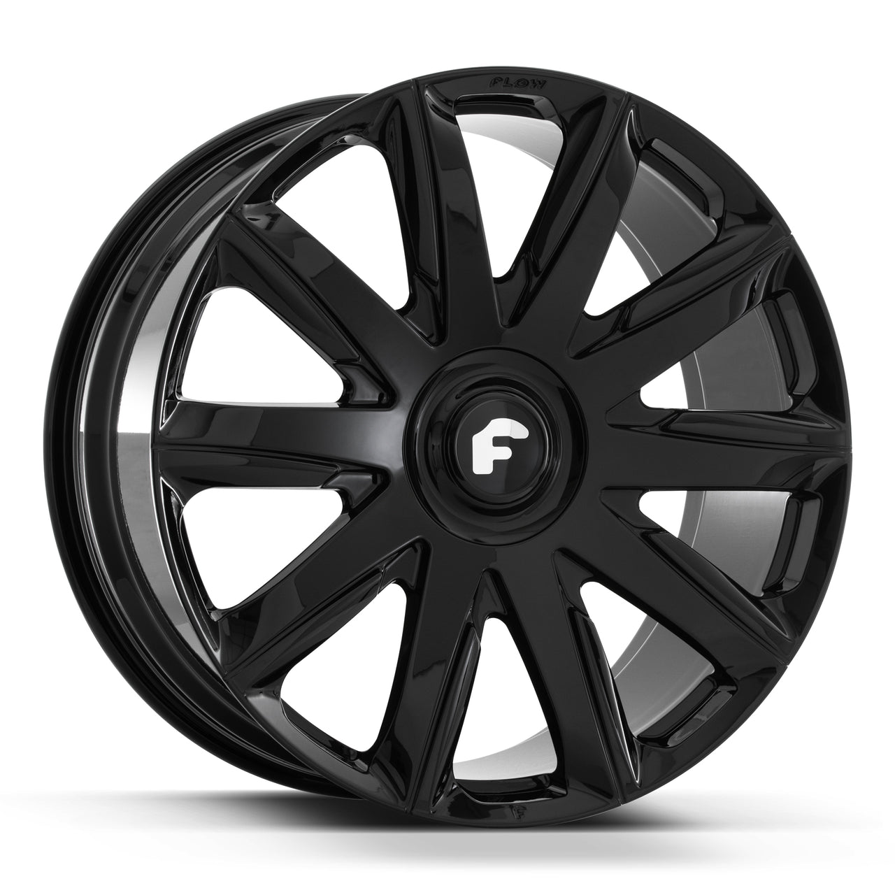 26x10 +20 6x139.7 Forgiato Flow 004 (Gloss Black) - Wheels | Rims