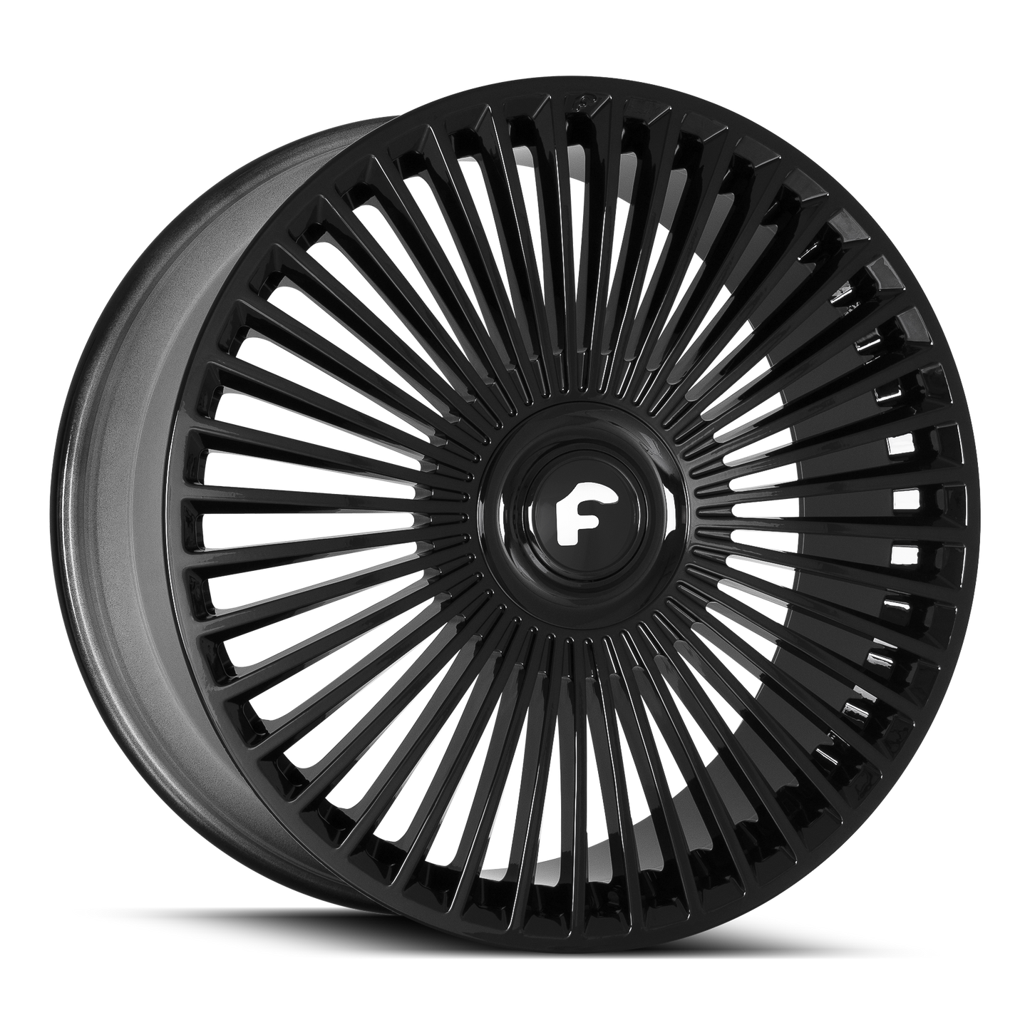 24x9 12 5x120 Forgiato Trimestre-M Gloss Black - Wheels | Rims
