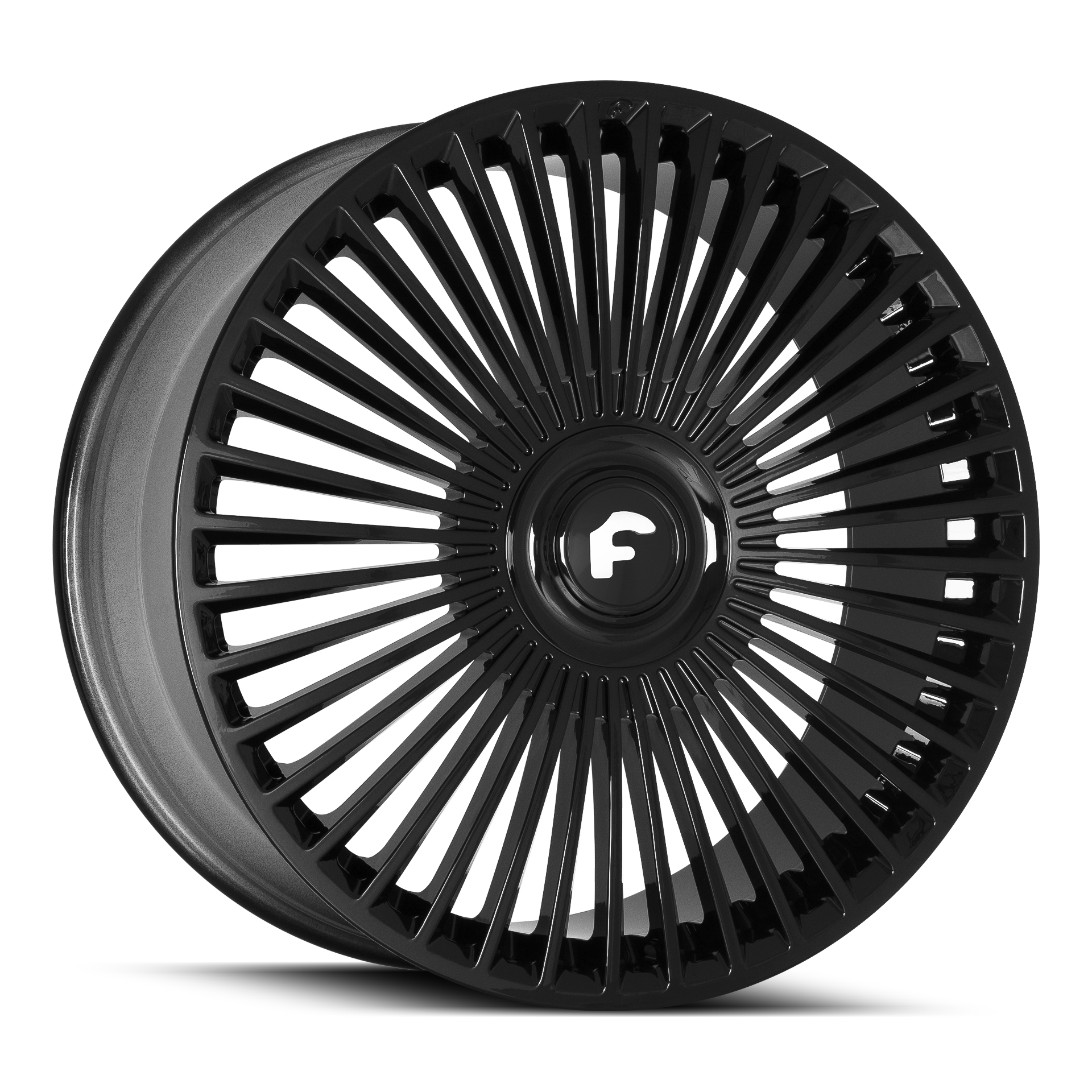 24x9 12 5x120 Forgiato Trimestre-M Gloss Black - Wheels | Rims