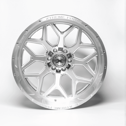Xtreme Force XF-12 20x10 -25 6x139.7 (6x5.5)/6x135 Brushed