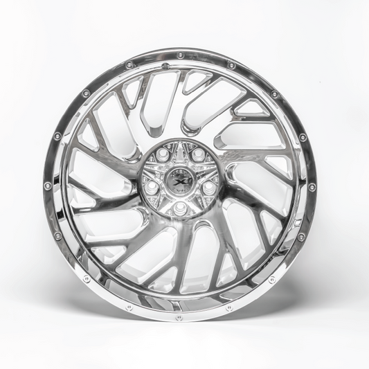 Xtreme Force XF8 20x10 -25 6x139.7 (6x5.5) /6X135 Chrome (right)